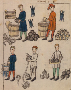 Herstellung von Ernstfeuerwerk - Feuerwerkbuch, Süddeutsch Mitte 15. Jh. Royal Armouries I.34 Fol 089r