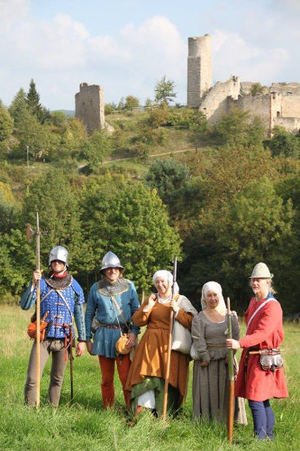 Gruppenbild vor der Brandenburg